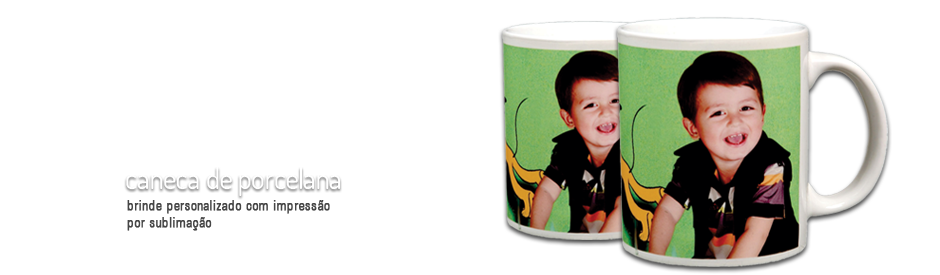 Caneca em Porcelana